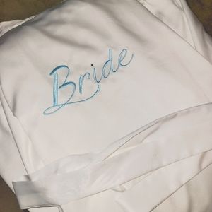 BRIDE robe